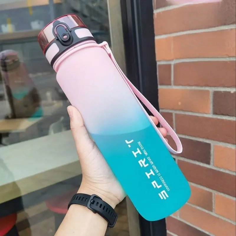 Large capacity sports water bottle with a leak-proof design, perfect for gym, travel, and everyday hydration.