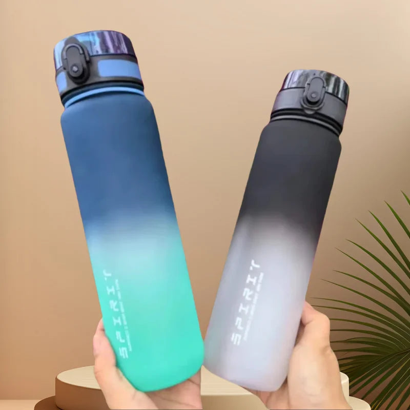 Large capacity sports water bottle with a leak-proof design, perfect for gym, travel, and everyday hydration.