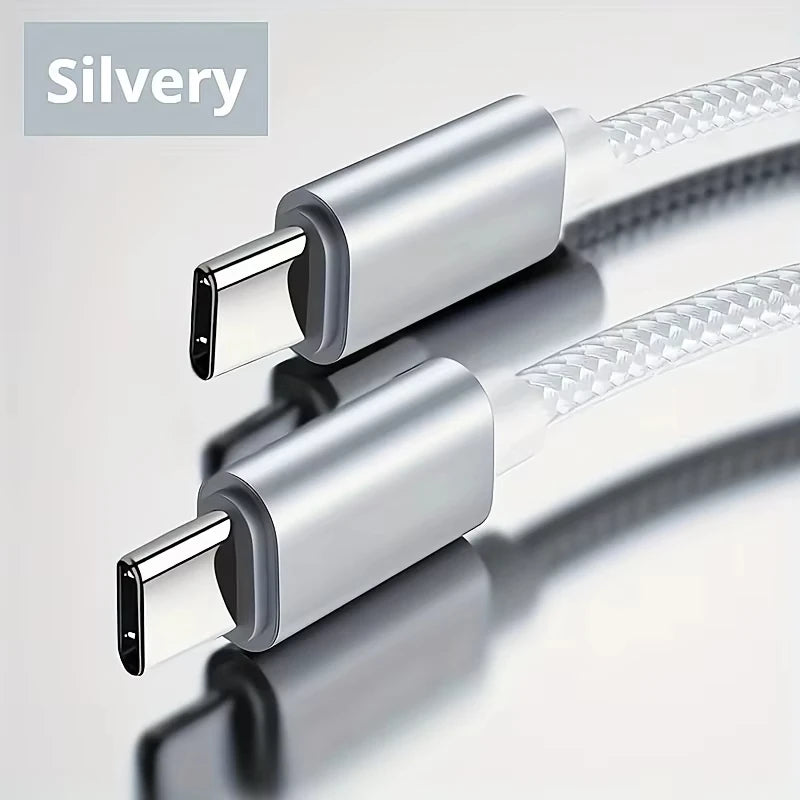 60W USB-C to USB-C Fast Charging Cable – PD Power & Data Sync