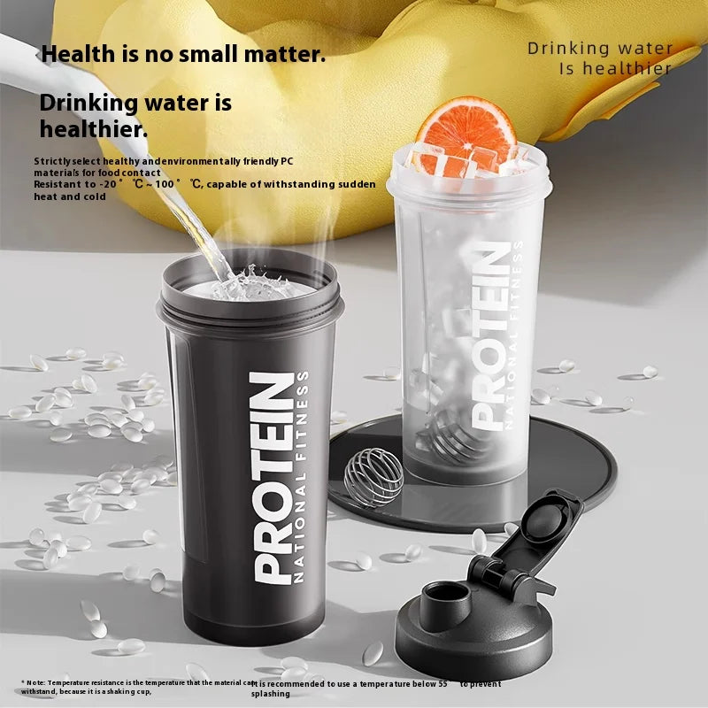 Gianxi fitness shaker cup designed for smooth protein mixing, shakes, and hydration for everyday workouts.