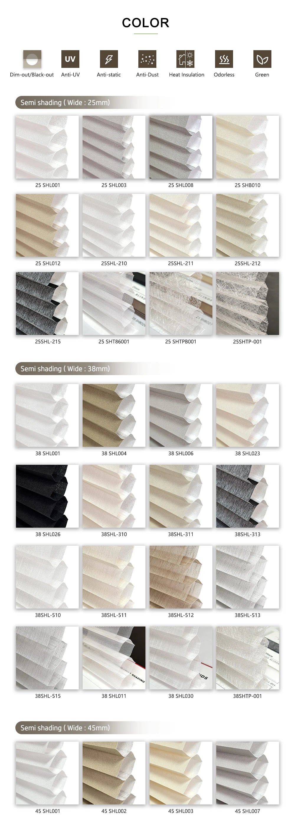 Elegant Cordless Honeycomb Shades with Frame – Full Blackout or Soft Light Filtering