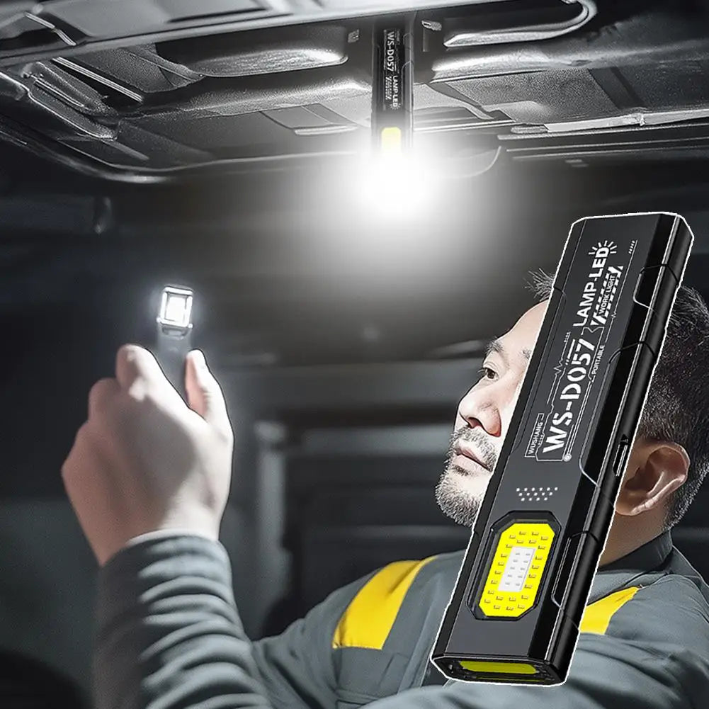 Portable Mini EDC Flashlight – High-Brightness Work, Warning & Emergency Light with Clip