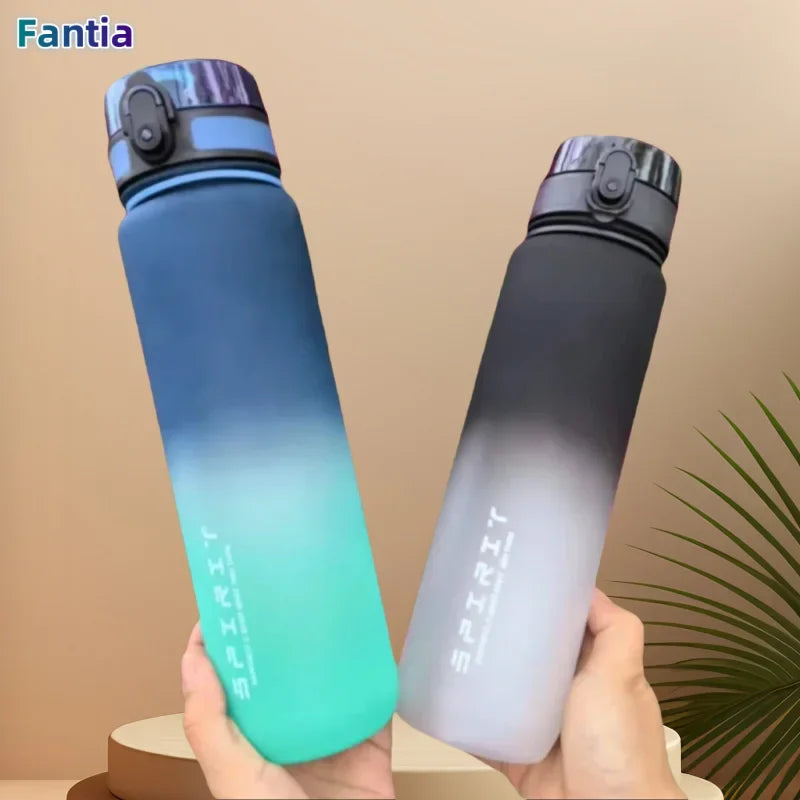 Large capacity sports water bottle with a leak-proof design, perfect for gym, travel, and everyday hydration.