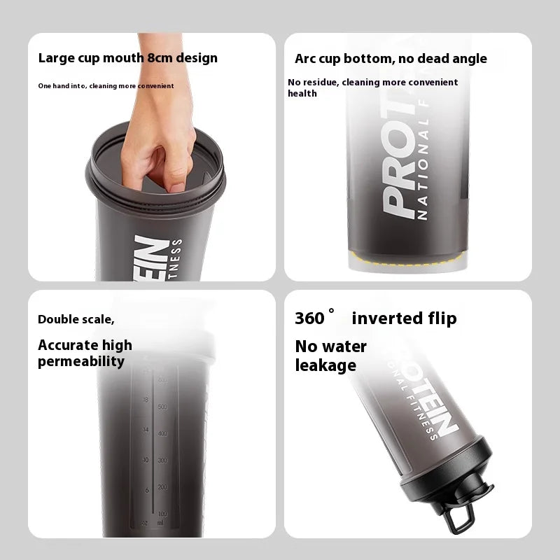 Gianxi fitness shaker cup designed for smooth protein mixing, shakes, and hydration for everyday workouts.