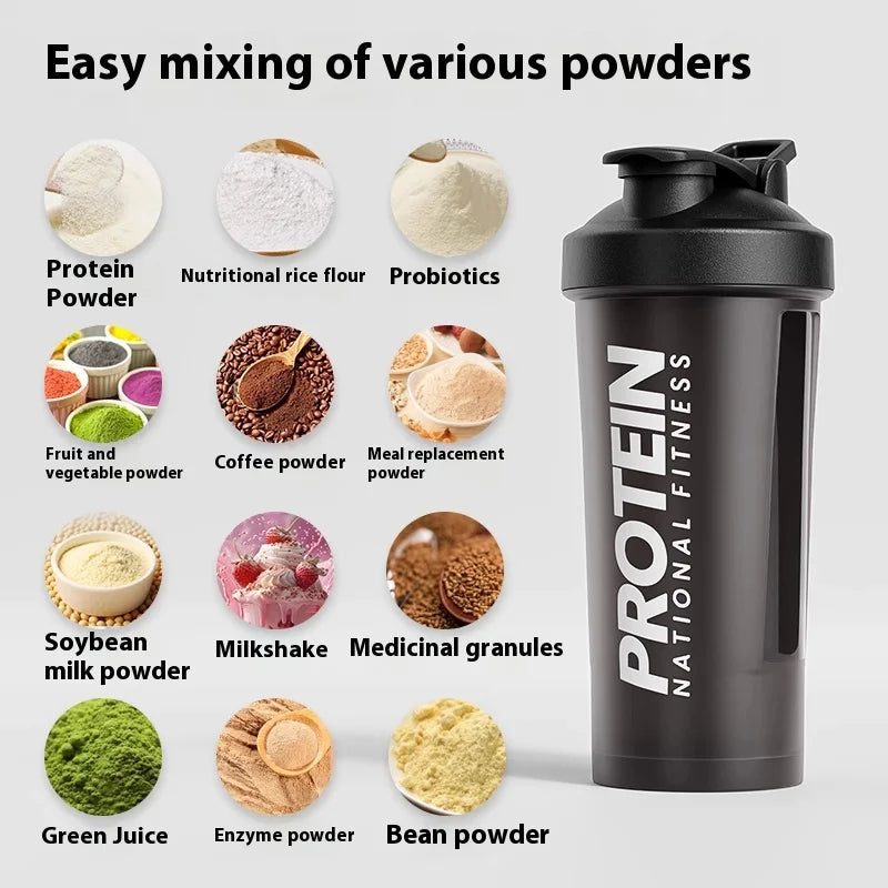Gianxi fitness shaker cup designed for smooth protein mixing, shakes, and hydration for everyday workouts.