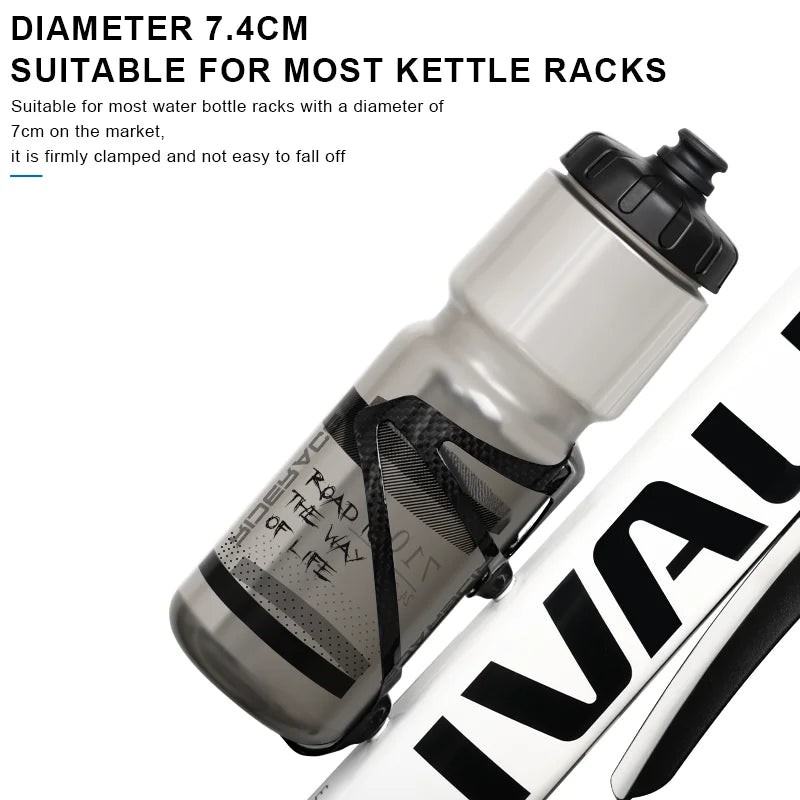 RIDERACE Bicycle Water Bottle 750ML PP5 Plastic For Outdoor Running Climbing Sports Squeeze Mug Cycling Kettle Portable Bike Cup