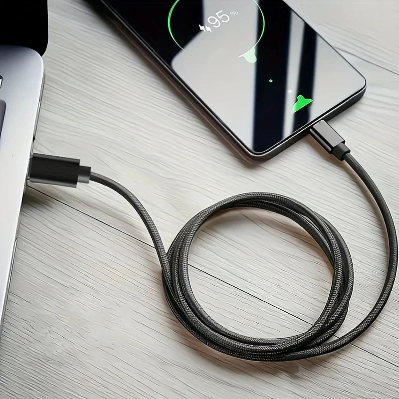 60W USB-C to USB-C Fast Charging Cable – PD Power & Data Sync