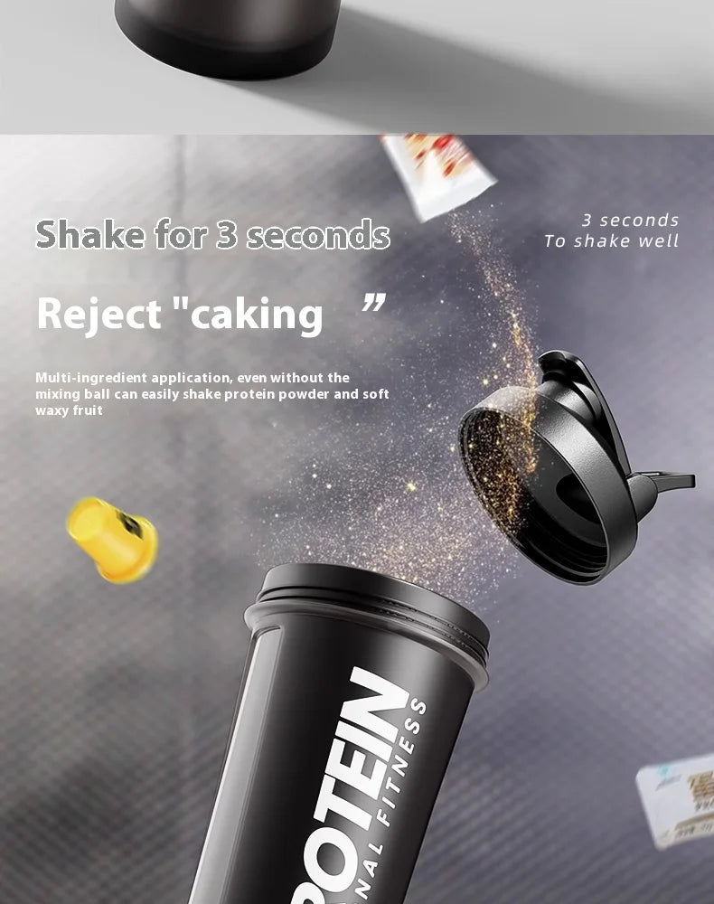 Gianxi fitness shaker cup designed for smooth protein mixing, shakes, and hydration for everyday workouts.