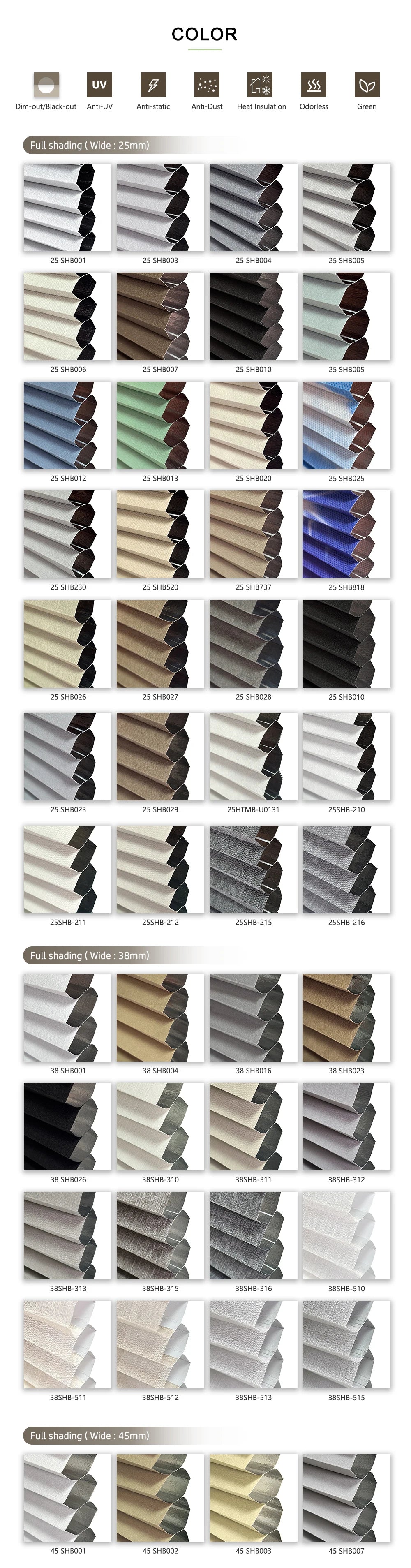 Elegant Cordless Honeycomb Shades with Frame – Full Blackout or Soft Light Filtering