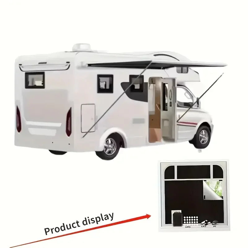 DIY Portable Blackout Window Film – 95–98% Light Blocking Removable Shades
