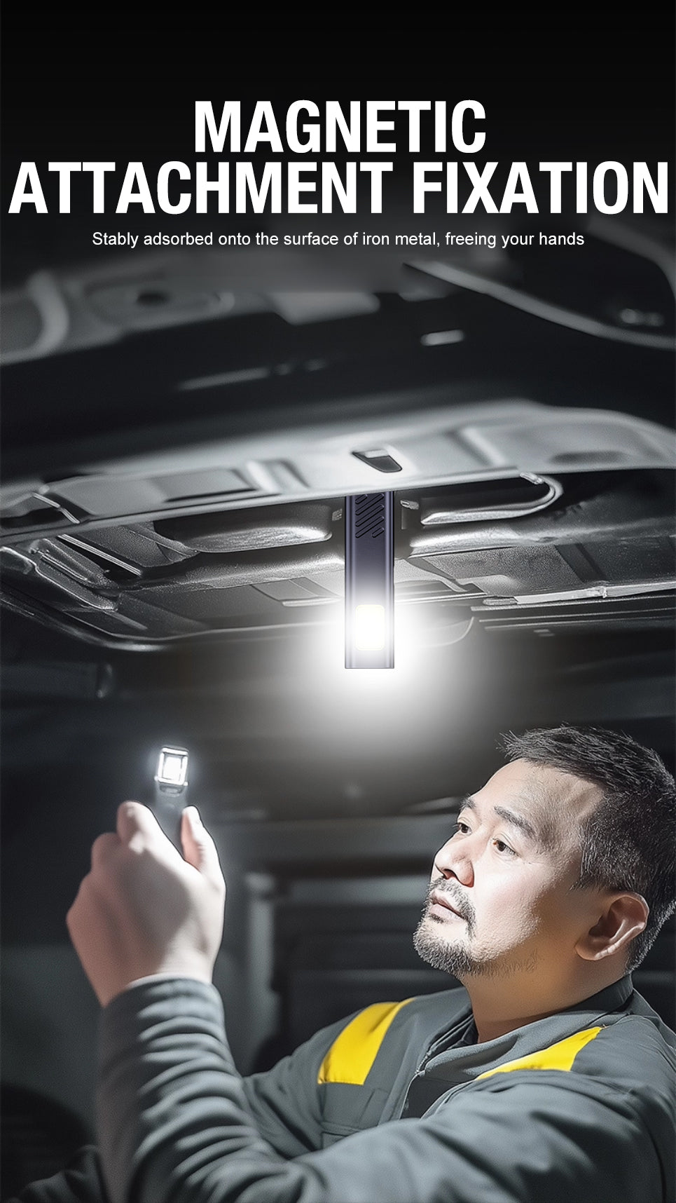 Portable Mini EDC Flashlight – High-Brightness Work, Warning & Emergency Light with Clip